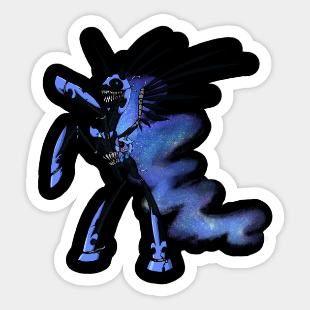 My Little Pony - Nightmare Moon Animatronic Sticker by Kaiserin